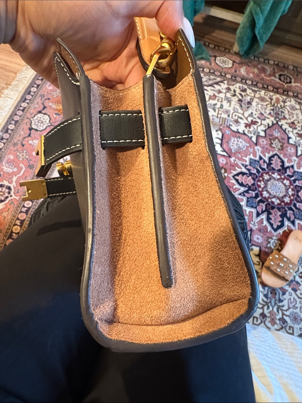 Tory Burch Lee Radziwill Petite Double Bag - Picture 6 of 7